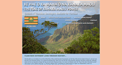 Desktop Screenshot of kanakamaolipower.org